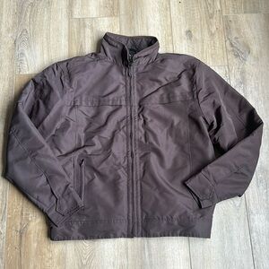 Men’s dockers jacket in chocolate brown size medium
